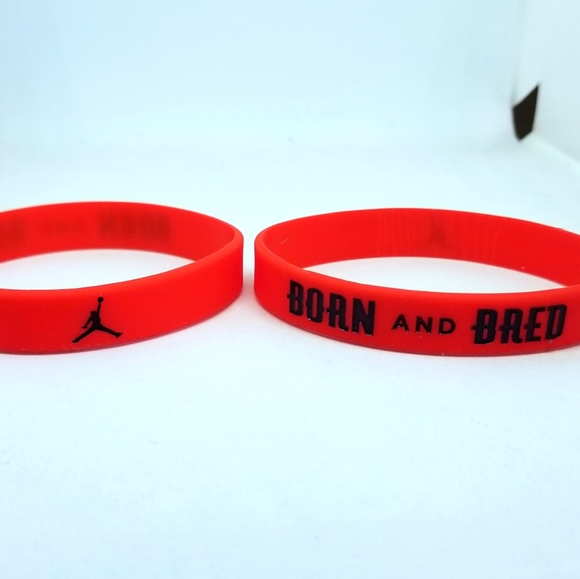Air Jordan Silicone Wristbands Bracelet 4 Piece - Picture 6 of 14